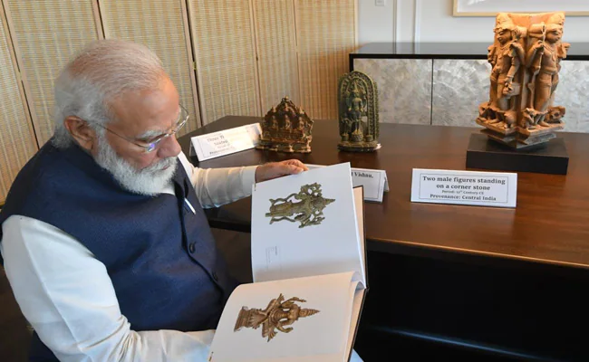 PM To Bring Priceless Indian Artefacts Thousands Of YePM To Bring Priceless Indian Artefacts Thousands Of Ye