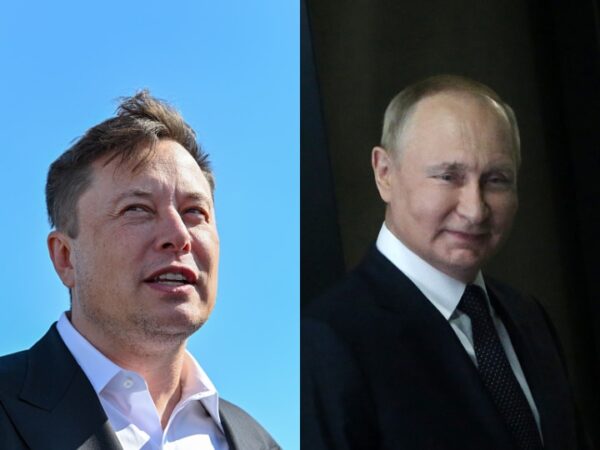 ELON MUSK SPOKE TO PUTIN BEFORE OFFERING UKRAINE PEACE PLAN .