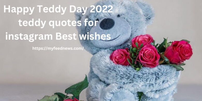 Happy Teddy Day 2022 teddy quotes for instagram Best wishes