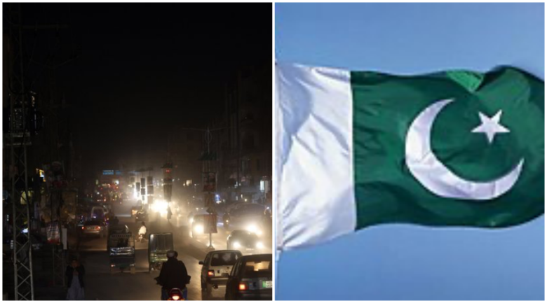 Pakistan share their woes on Twitter as power outage hits the country .