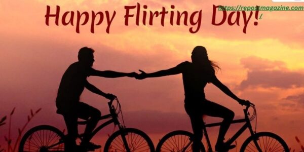 When I want to smile, I know exactly what to do. I just close my eyes and think of you. Happy Flirting Day!