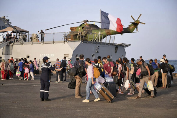 China has deployed navy to evacuate citizens in Sudan